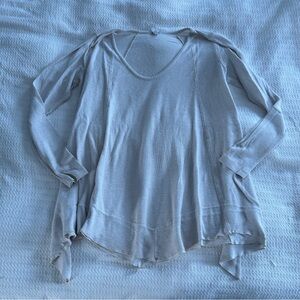 Free People flowy top long sleeve
